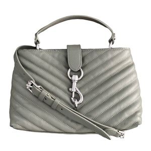 Rebecca Minkoff Bag Women’s Edie Top Handle/Crossbody Sachel NWT Color Sea Mist